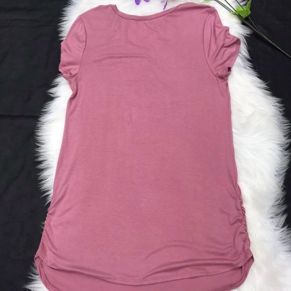 Maternity pink blouse new size L - Picture 2 of 6